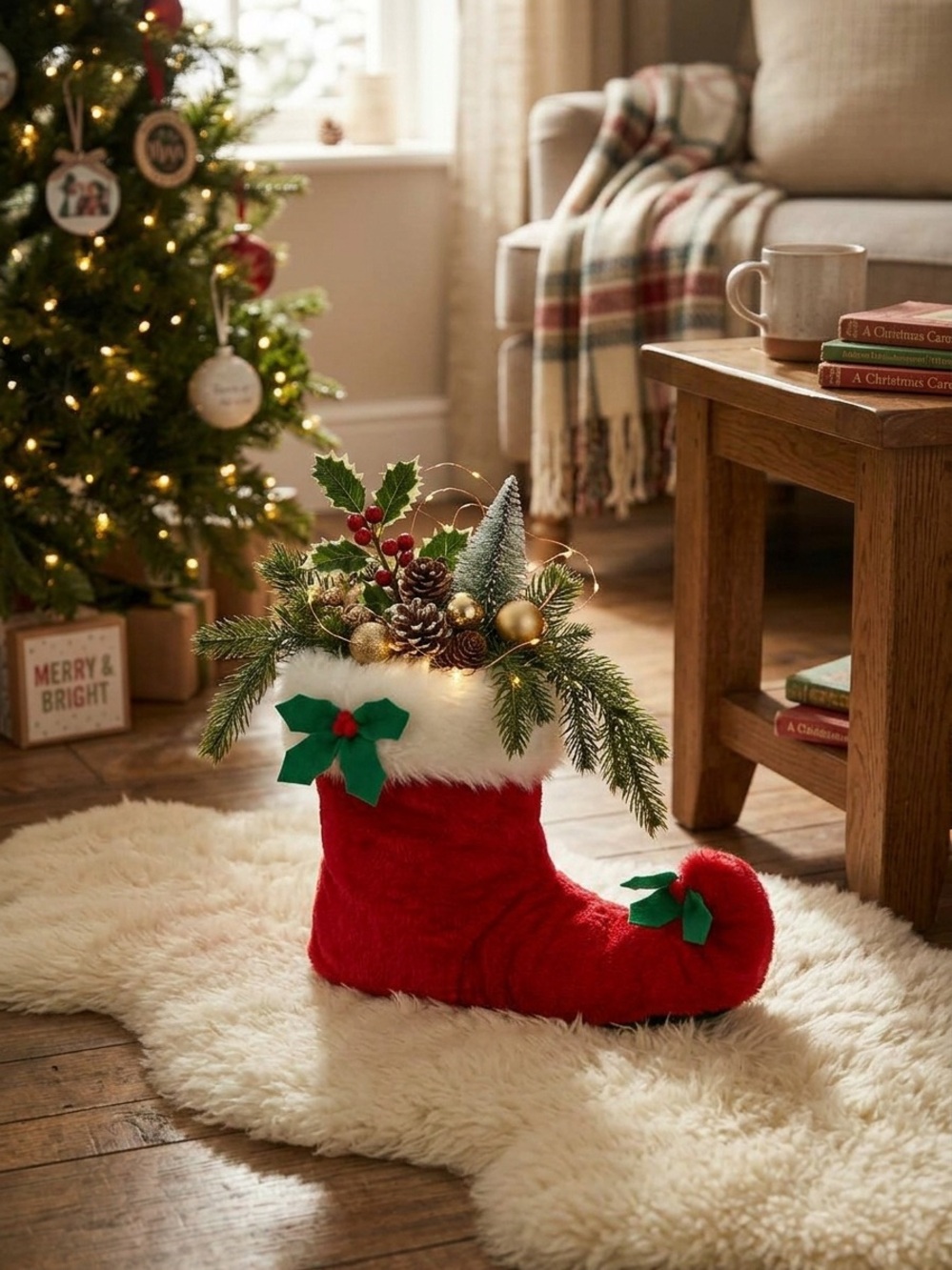 Red & White Holiday Decor
